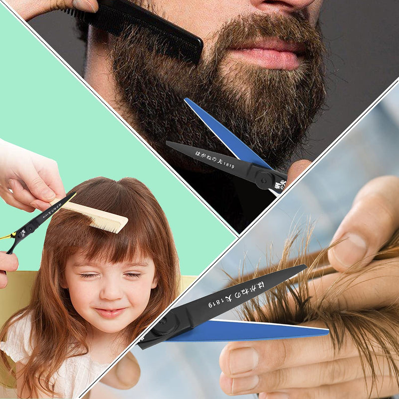 [Australia] - Professional Razor Edge Hair Cutting Scissors 5.5" Barber Thinning Shears (A-5.5-Gold Cutting Scissor) A-5.5-Gold Cutting Scissor 