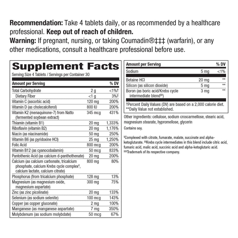 [Australia] - Enzymatic Therapy Nature's Way OsteoPrime PLUS Calcium & Magnesium, 120 Count (Packaging May Vary) (07712) 