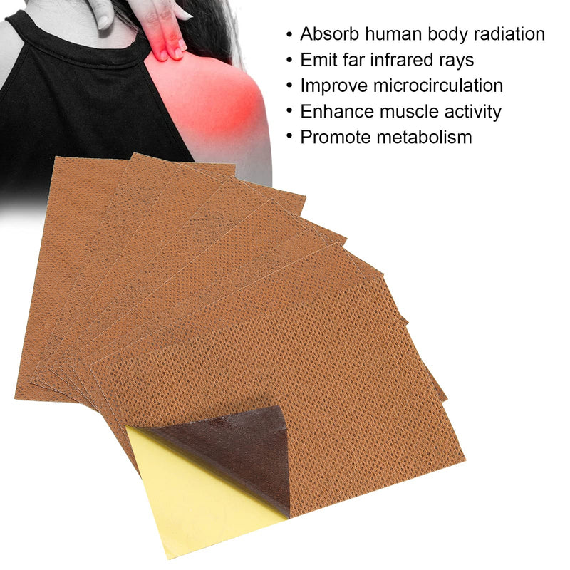 [Australia] - 10 Pack 80 Pcs Pain Relief Patch Chinese Medicinal Paprika Plasters for Joints Porous Chilli Patch Hot Capsicum Pain Relieving Patches for Neck (80 Pcs) 