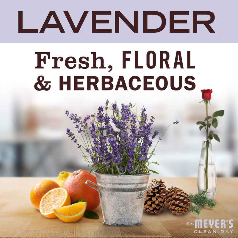 [Australia] - Mrs. Meyer's Dryer Sheets, Fabric Softener, Reduces Static, Infused with Essential Oils, Lavender Scent, 80 Count 