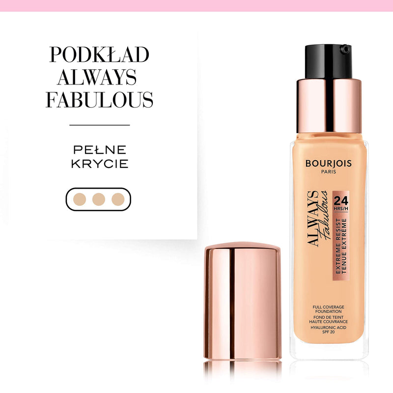 [Australia] - Bourjois Always Fabulous Foundation - 110 Light Vanilla 