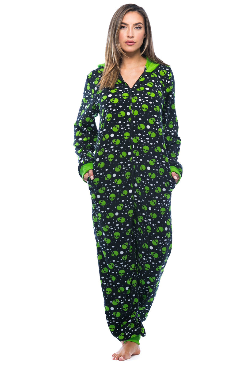 [Australia] - Just Love Adult Onesie Pajamas X-Small Alien 