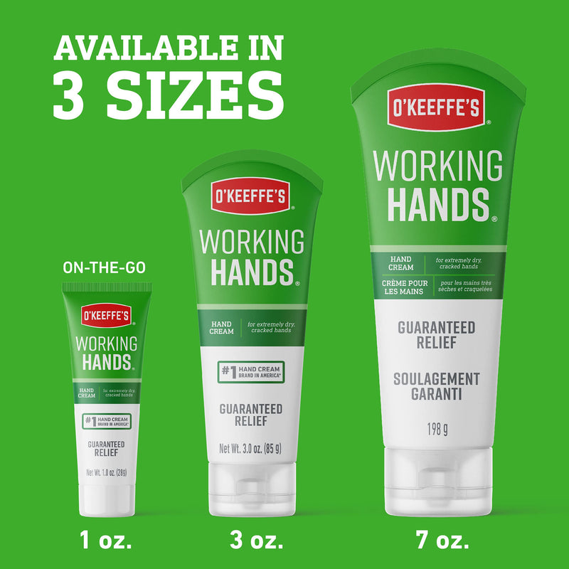 [Australia] - O'Keeffe's Working Hands Hand Cream, 3 Ounce Tube, (Pack of 2) 2 Pack 