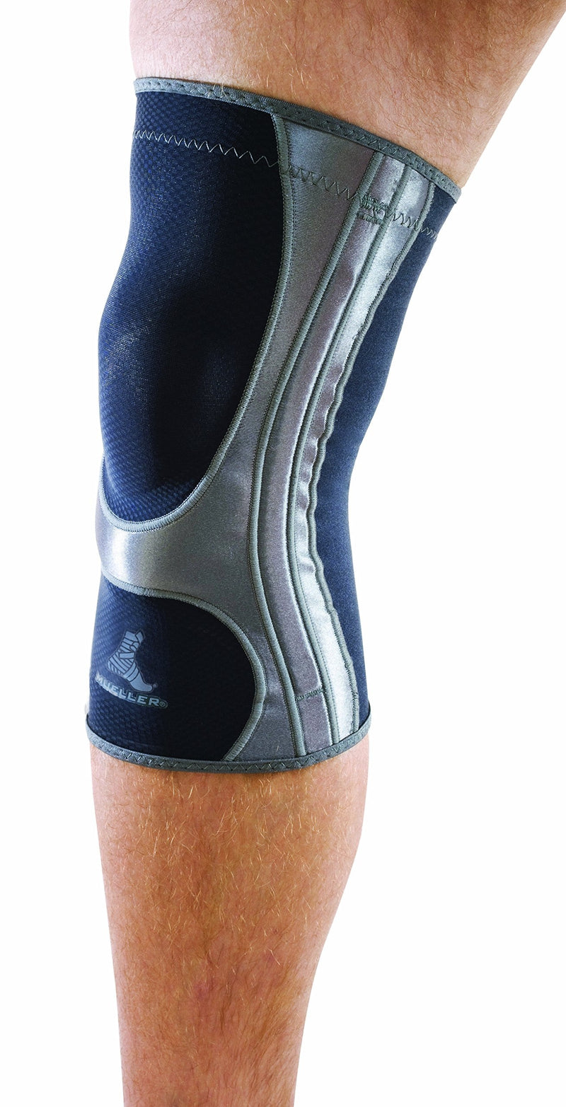 [Australia] - Mueller Sports Medicine Hg80 Knee Support Sleeve, for Men and Women, Black, Large Large (Pack of 1) 