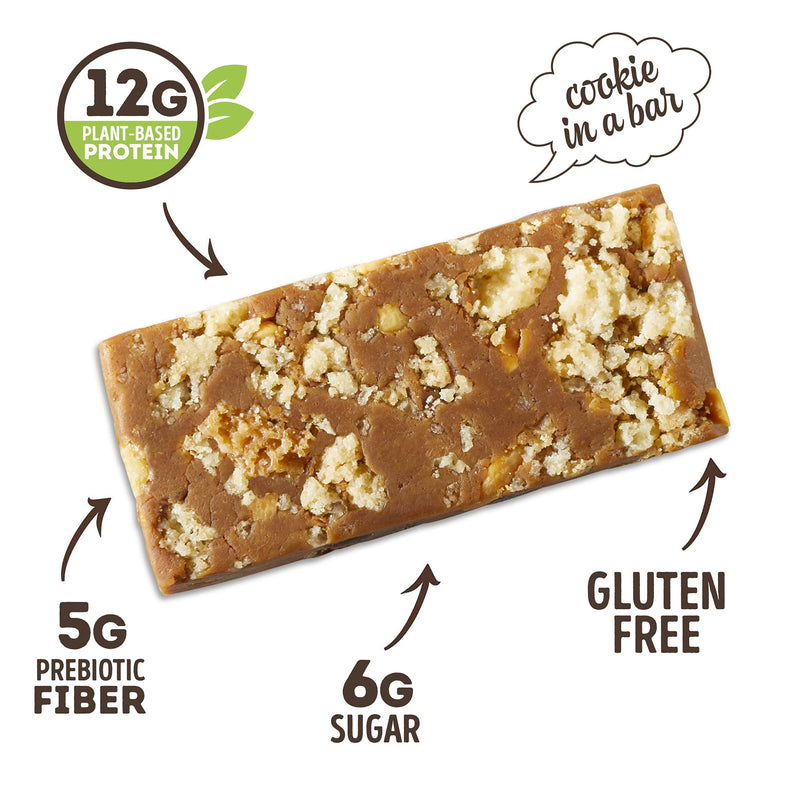 [Australia] - Lenny & Larry's The Complete Cookie-fied Bar, Peanut Butter Chocolate Chip, 45g - Plant-Based Protein Bar, Vegan and Non-GMO, Pack of 9 