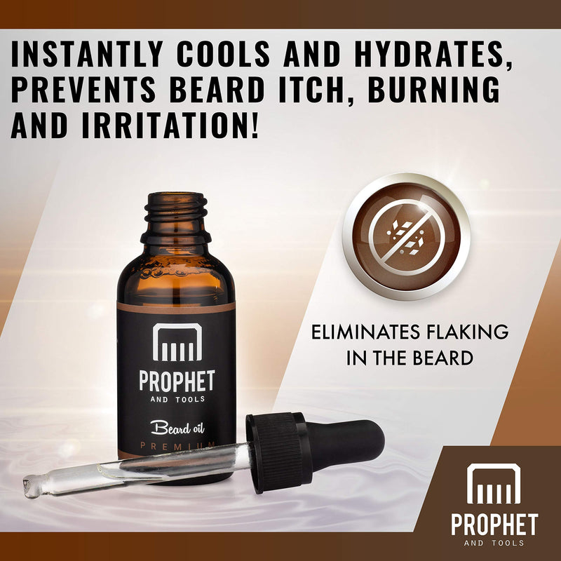 [Australia] - Beard Oil and Comb - Revolutionary Formula Moisturizes, Treats Split Ends, Reduces Skin Irritation & More | Noticeable Difference After 1st Use | Non-Greasy Beard Oil 