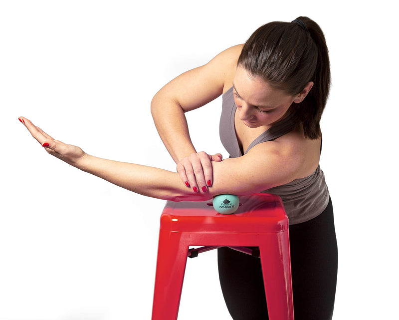 [Australia] - Acupoint Physical Therapy Massage Balls - Ideal for: Yoga, Deep Tissue Massage, Trigger Point Therapy and Self Myofascial Release Physical Therapy Equipment 1 