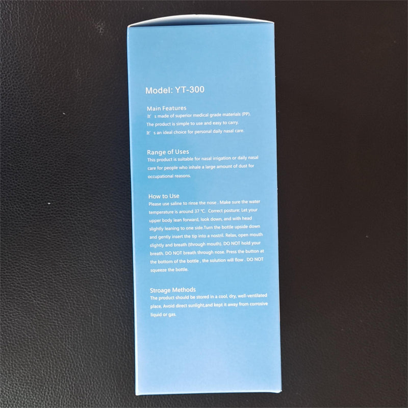 [Australia] - CROING - 𝐒𝐢𝐧𝐮𝐬 𝐑𝐢𝐧𝐬𝐞 - 40 x Sinus Rinse Mix + 1x Nasal Wash Bottle (300ml), Neti Pot Kit , Nasal Rinse ,Nasal Irrigation Salt 