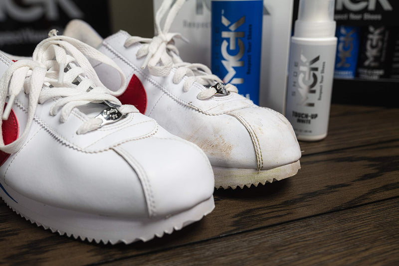 [Australia] - Shoe MGK White Shoe Cleaner - White Sneaker Cleaner - All White Shoe Polish - Shoe MGK Touch Up White Shoe Cleaner Works On Leather, Canvas, Athletic, Lining - All White Sneaker Cleaner 