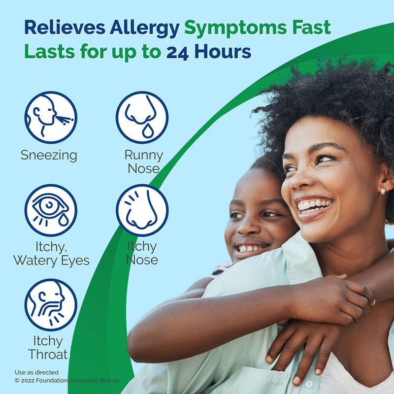 [Australia] - Alavert Allergy 24 Hour Relief, Citrus Burst Flavor, Orally Disintegrating Allergy Tablets, Non-drowsy Antihistamine, Loratadine 10mg, 60 Count 