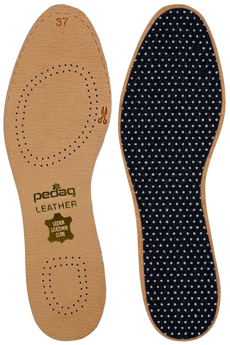 [Australia] - Pedag 172 Leather Naturally Tanned Sheepskin Insole with Activated Carbon, Tan, US W5/6 EU 35/36 