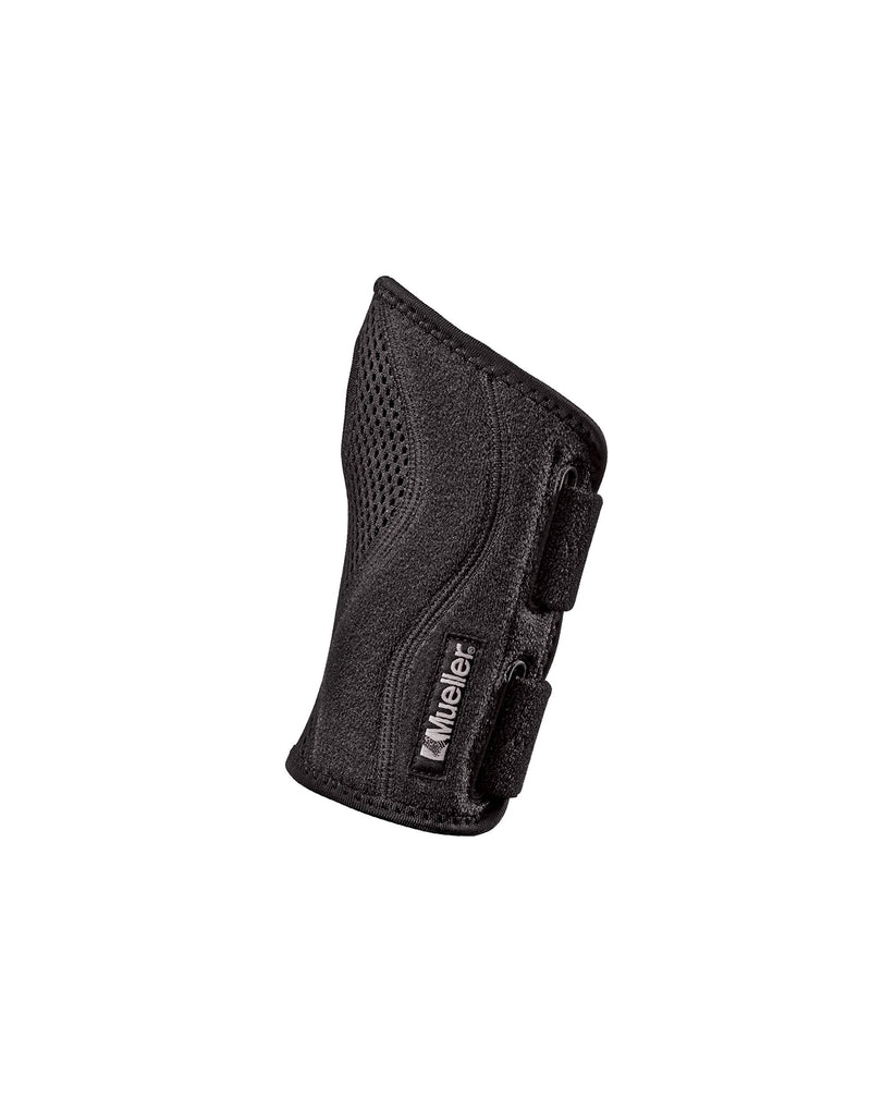 [Australia] - Mueller Sports Fitted Wrist Brace OSFM - Black, Right - Each # 6275 