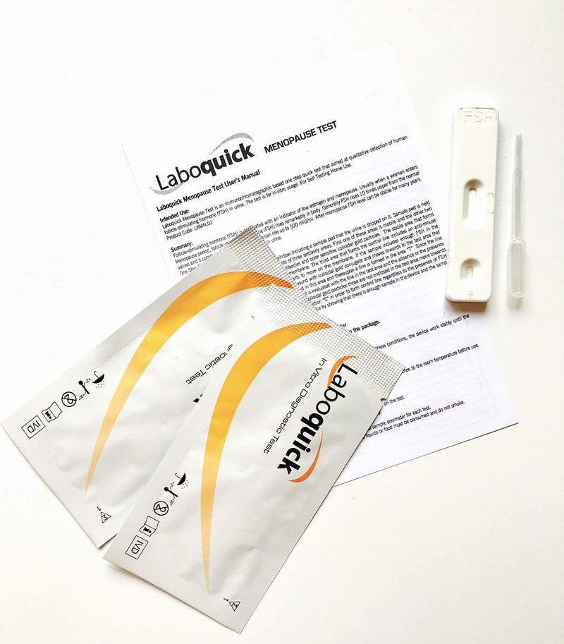 [Australia] - Laboquick Menopause (fsh) Test - Pack of 2 Tests, Results in 5mins, 99% Accurate. 