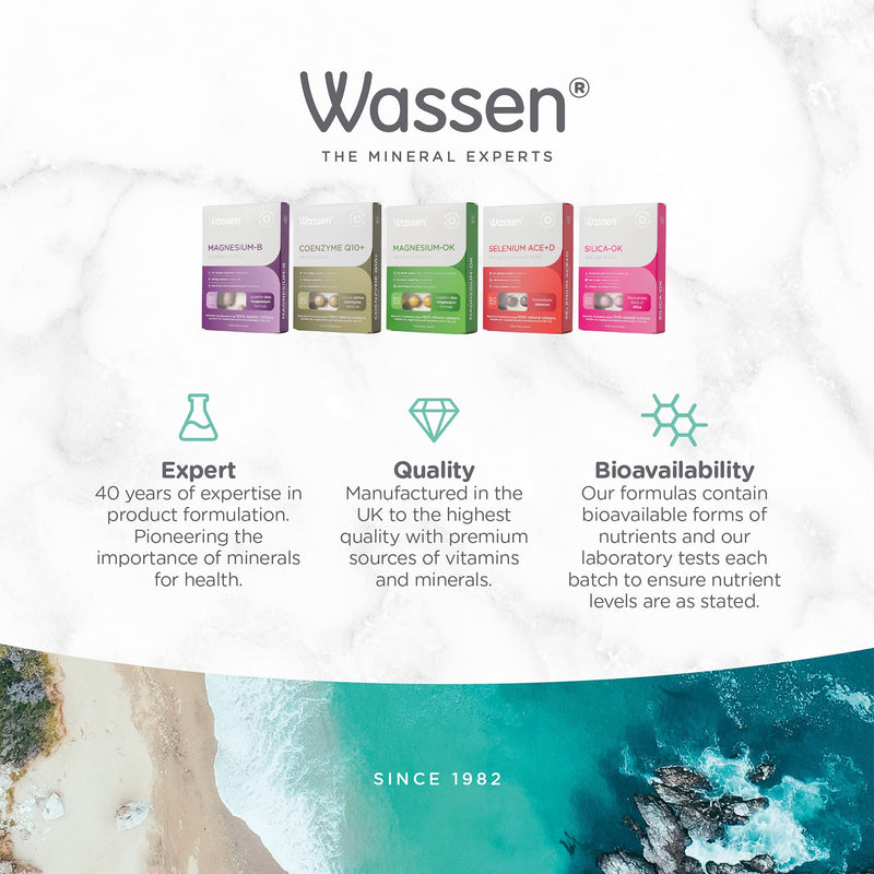 [Australia] - Wassen Selenium ACE+D Immune Health | Highly Bioavailable Selenium | with Vitamins A,C, D & E & Zinc | 90 Tablets 