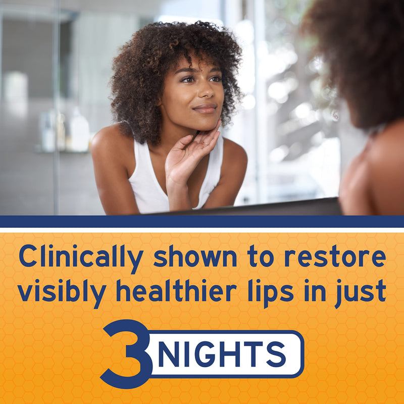 [Australia] - Neosporin Lip Health Overnight Renewal Therapy White Petrolatum Lip Protectant, Nourish and Repair Dry, Chapped Lips, Restore Visibly Healthier Lips in Three Nights, 0.27 oz, 2 Pack 0.27 Ounce (Pack of 2) 