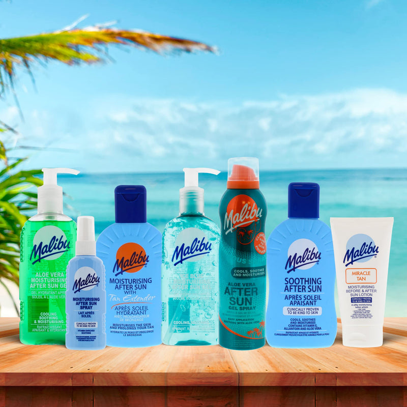 [Australia] - Malibu Soothing Moisturising Vitamin Enriched After-Sun Spray, 200ml, Original 200 ml (Pack of 1) 