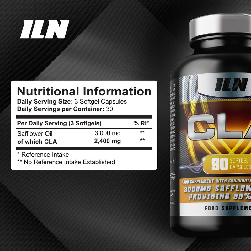 [Australia] - CLA - 3000mg Per Serving - 90 Softgels - 80% Active Isomers - Softgel CLA Capsules with Conjugated Linoleic Acid - CLA Supplement Suitable for Men and Women (90 Count) 90 Count 