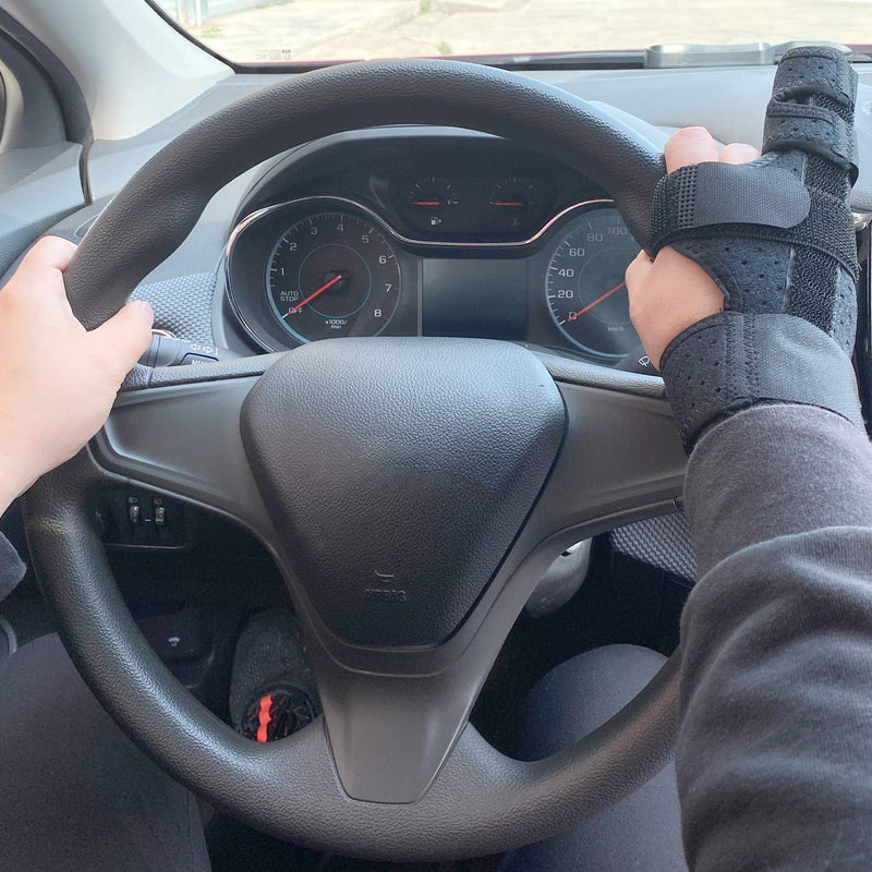 [Australia] - GenetGo Boxer Break Metacarpal Splint Brace - 4th or 5th Finger Splint Support (Small/Medium) Small/Medium 