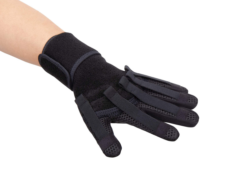 [Australia] - Neofect Finger Splint - Stroke Recovery Equipment Hand Brace Finger Support Stroke Hand Splint Finger Stretch & Rehab Orthotics Minimizes Spasticity (Large Left) Large (Pack of 1) 