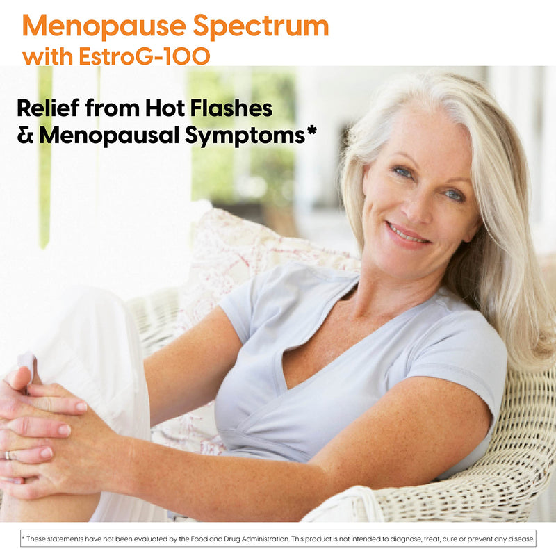[Australia] - Doctor's Best Menopause Spectrum with EstroG-100, Non-GMO, Vegan, Gluten Free, Soy Free, Veggie Caps, 30 Count 
