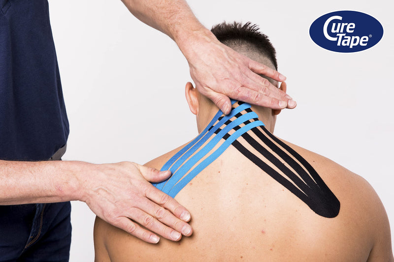 [Australia] - CureTape 3 Rolls (2”x 8ft) Waterproof Kinesiology Tape | Safari Stripes | Sports Kinesiology Tape for Extreme Conditions | Increase Mobility & Performance | Reduce Joint Pain | Recover Faster 