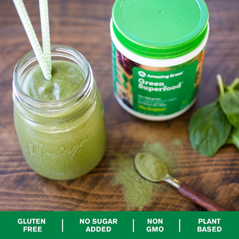 [Australia] - Amazing Grass Green SuperFood Original, 60 Servings, 17 Ounce 1.06 Pound (Pack of 1) 
