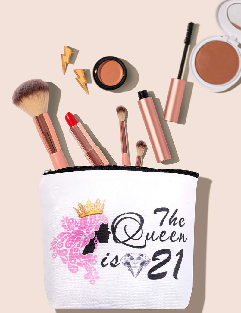 [Australia] - 21st Birthday Gifts for Women,21st Birthday Mirror,Happy 21st Birthday,21st Birthday Makeup Bag,21 Birthday,Finally 21,21st Birthday,21st Birthday Gifts for Women,21 Bday,21 Year Old 