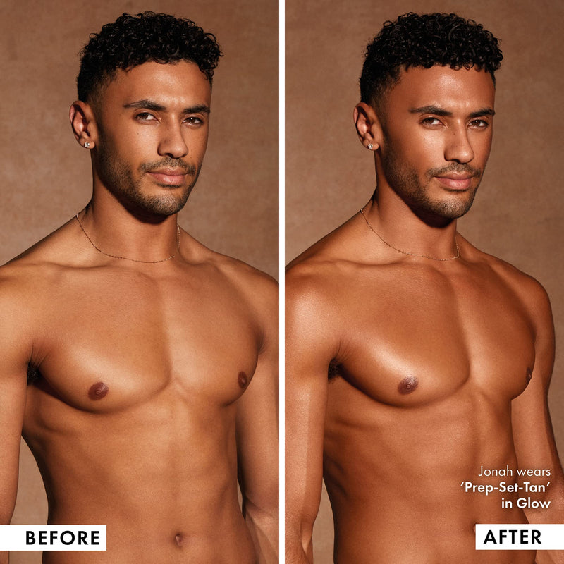 [Australia] - ICONIC London Tan & Buff Brush | Kabuki Brush for Tanning | Fake Tan Applicator For Liquid, Mousse, Gel and Powder 