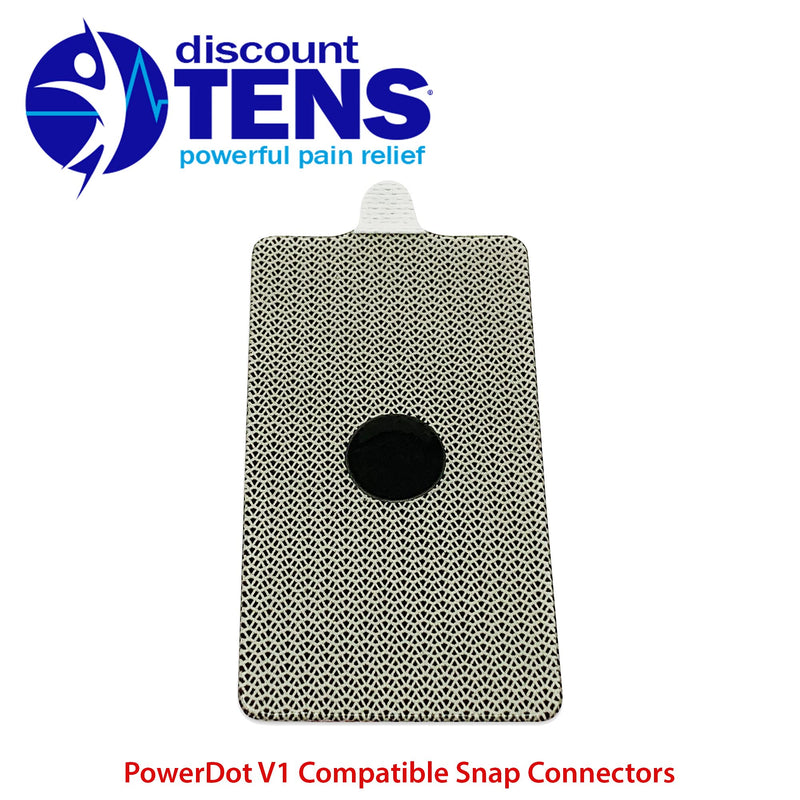 [Australia] - PowerDot 1.0 Compatible Electrodes with Snap Connector. 12 Premium PowerDot 1.0 Compatible Replacement Pads (Version 1 - Snap Connector) Version 1.0 - Snap 