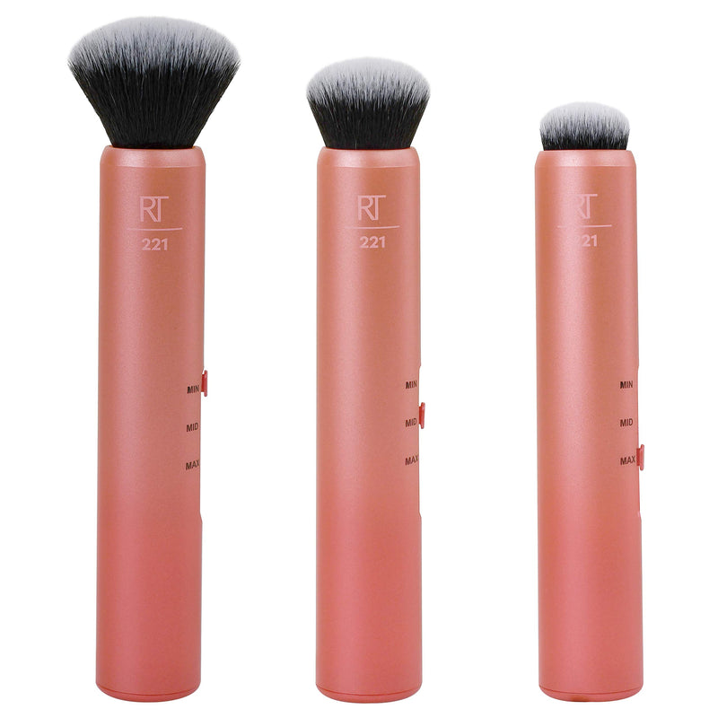 [Australia] - Real Techniques 1899M, Custom Complexion Makeup Brush 3in1 Brush for Foundation + Concealer 