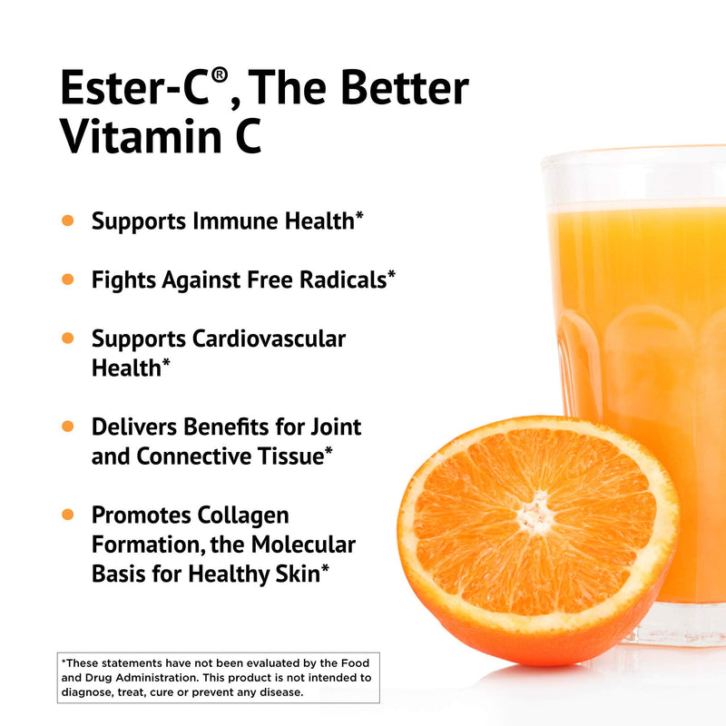 [Australia] - American Health Product Ester C 1000mg with Citrus Bioflavonoids, 180 Count 
