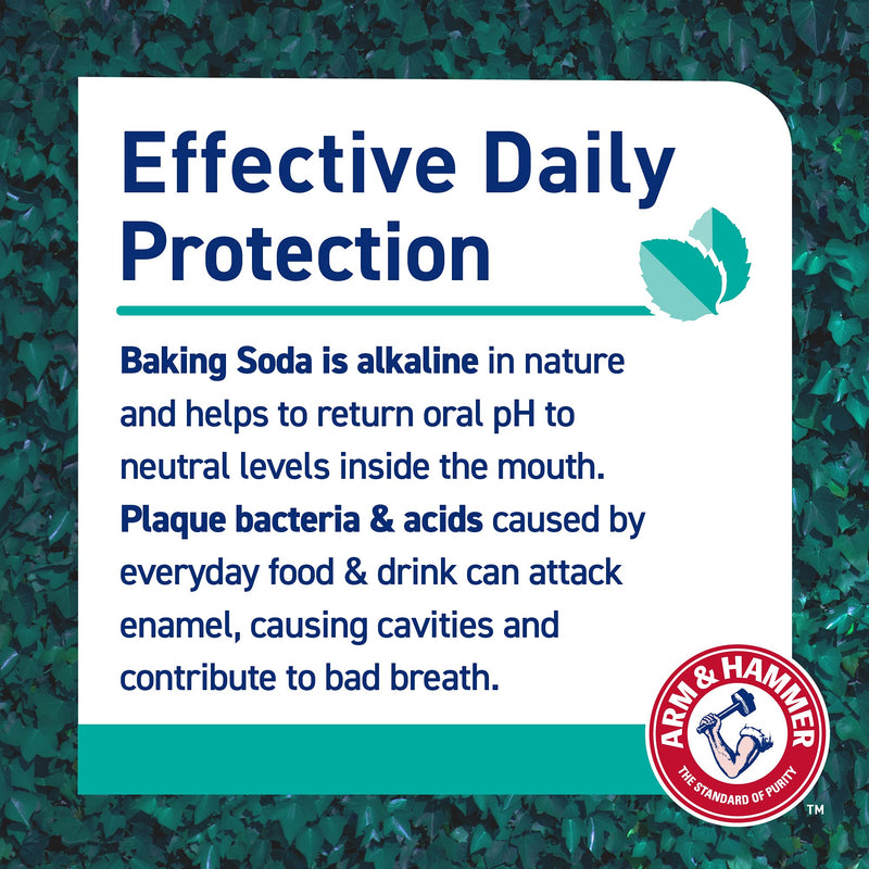 [Australia] - Arm & Hammer 100% Natural Baking Soda Whitening Protection Toothpaste, 75ml 