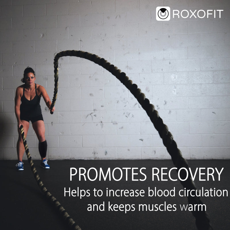 [Australia] - Calf Brace for Torn Calf Muscle and Shin Splint Relief - Calf Compression Sleeve for Strain, Tear, Lower Leg Injury - Neoprene Runners Splints Wrap for Men and Women 