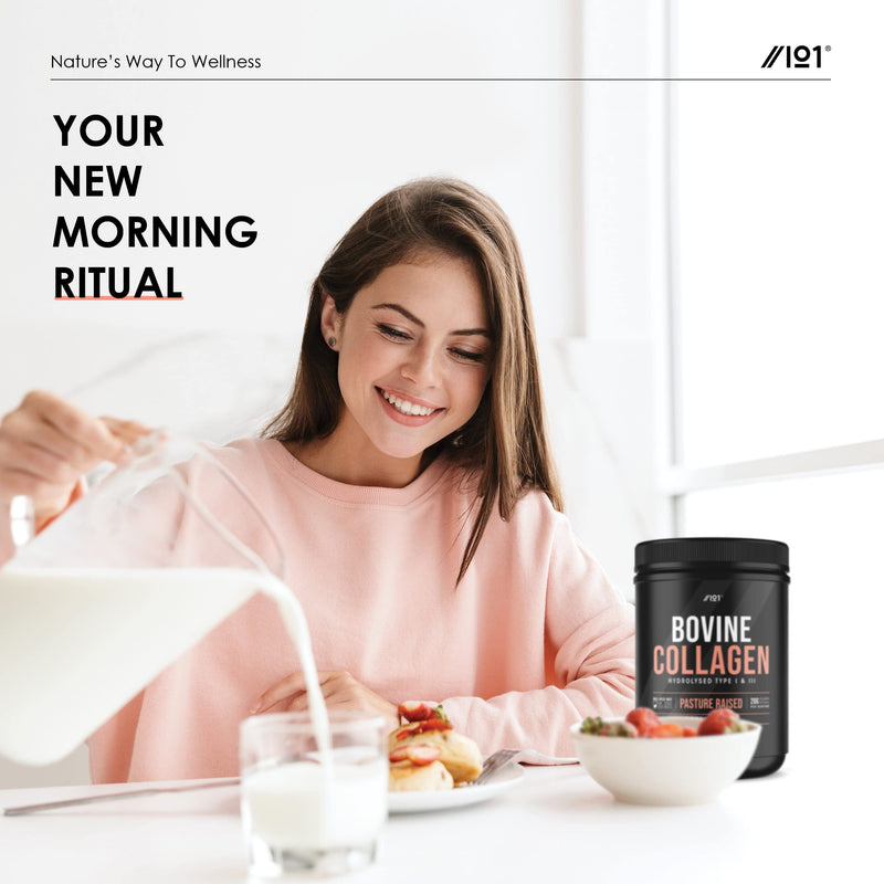 [Australia] - Grass Fed Collagen Protein Powder - Type I & III Pasture Raised Bovine Hydrolysed Collagen Peptides - Halal, Kosher, Unflavoured, 400g 400 g (Pack of 1) 