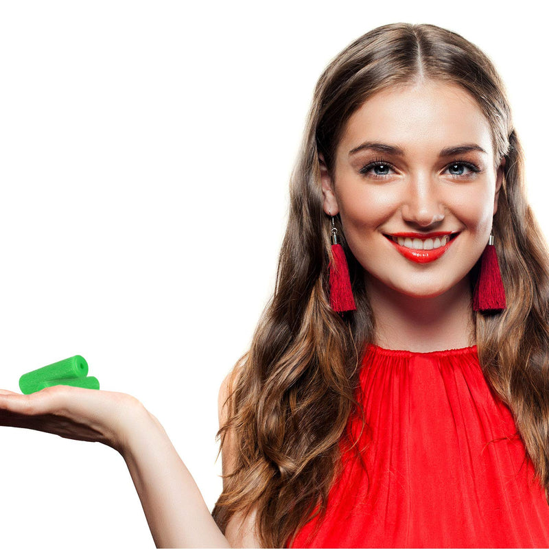 [Australia] - 20 Pieces Aligner Tray Seaters Chewies for Aligner Trays Chompers Aligner Trays (Green) Green 