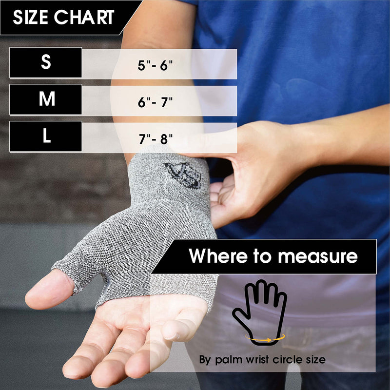 [Australia] - Vital Salveo-Compression Recovery Wrist and Thumb Support For Arthritis Joint Pain Tendonitis Fatigue, Carpal Tunnel Syndrome Sprains Hand and Wrist Pain(1PC)-Small Small (Pack of 1) 