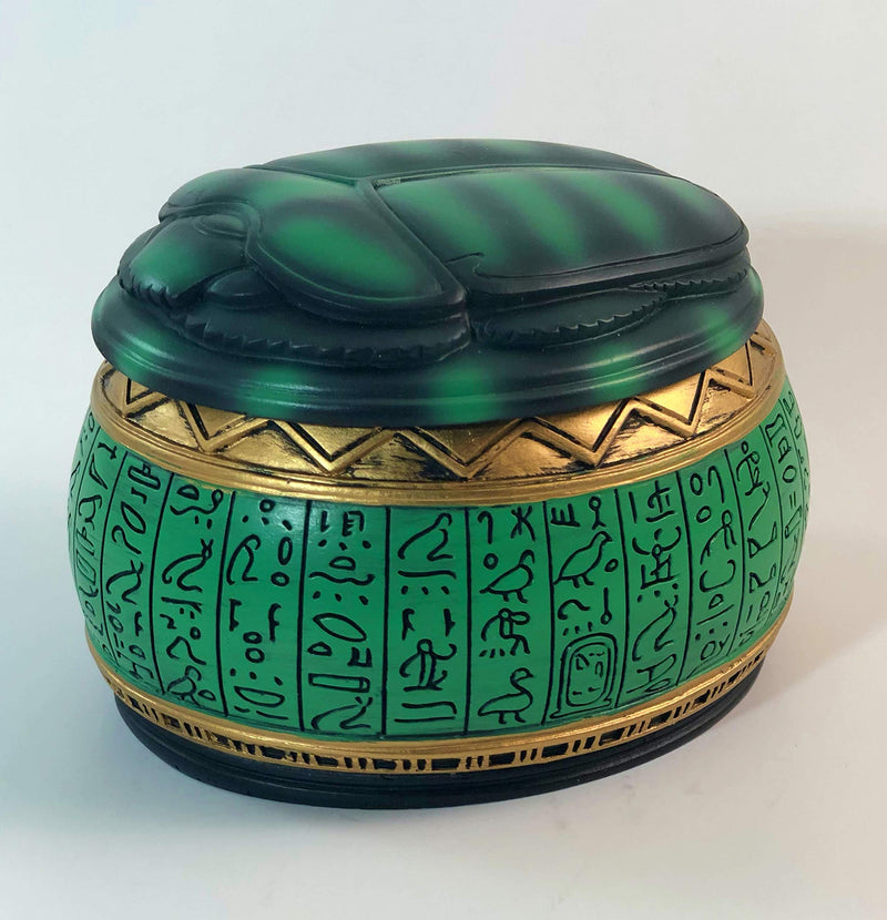 [Australia] - YOUNI - Egyptian Pharaonic Scarab Jewelry Box (4 Inches) 4 Inches 