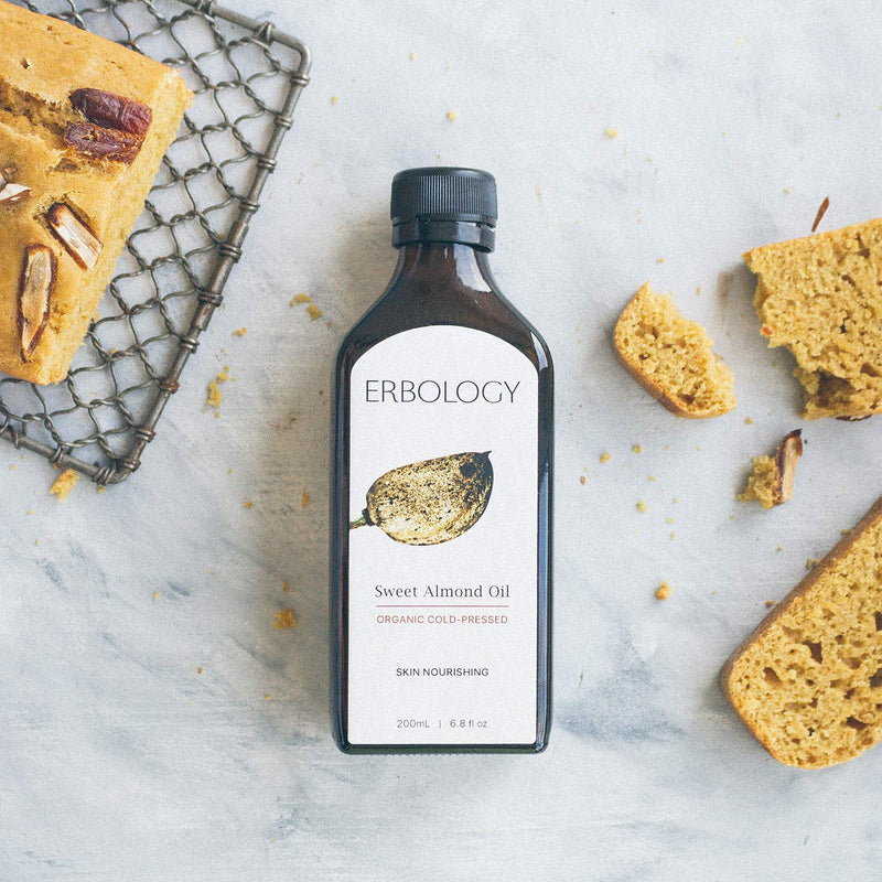 [Australia] - Organic Cold-Pressed Sweet Almond Oil 200ml - Skin Nourishing - Premium Food Grade 