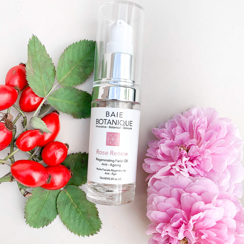 [Australia] - Anti-Ageing Facial Oil 15ml - Rose Absolute, Camelia, Borage, Evening Primrose, Abyssinian & Amla Oil - 100% Natural, 90% Organic 