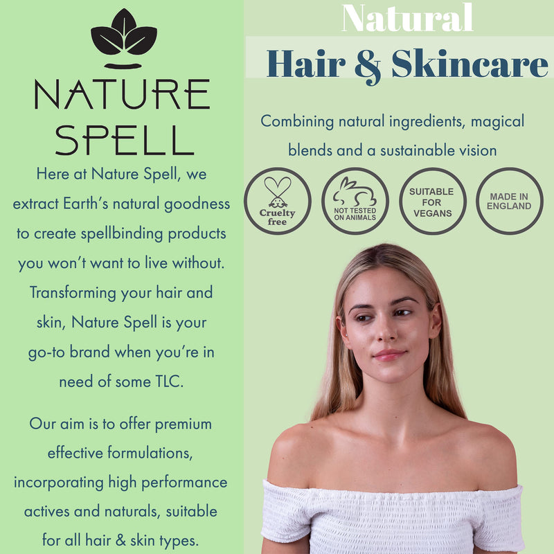 [Australia] - Nature Spell Rosemary Oil for Hair & Skin 150ml – Rosemary Oil for Hair Growth – Treat Dry Damaged Hair to Target Hair Loss – Body Oil for Dry Skin – Made in the UK 