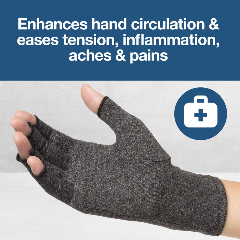 [Australia] - ZenToes Arthritis Compression Gloves Rheumatoid Osteoarthritis Pain Relief Medium (Pack of 1) 