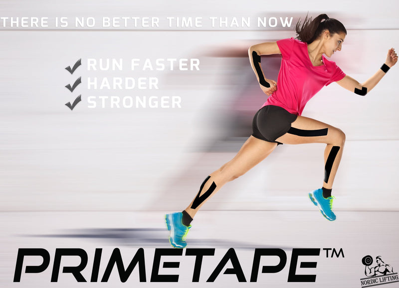 [Australia] - Kinesiology Tape - Pro Sports & Athletic Taping for Knee, Shin Splints, Shoulder and Muscle - 2" X 16.4' Uncut Roll (Black) Black 
