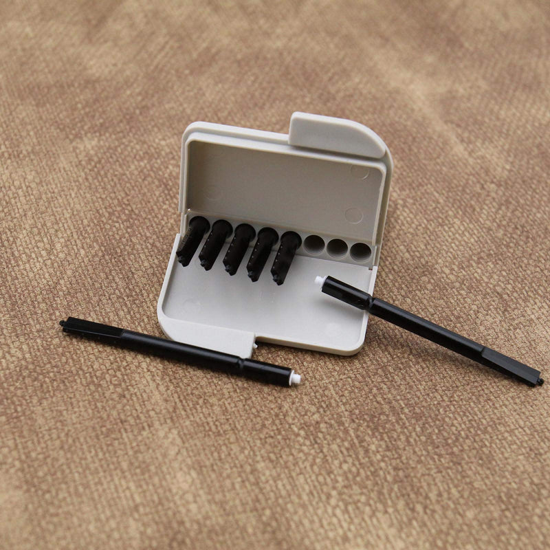 [Australia] - Hearing Aid Wax Guards Filter Accessory Kit with Grey Container Box Compatible with Widex Compatible with Phonak Compatible with Unitron 