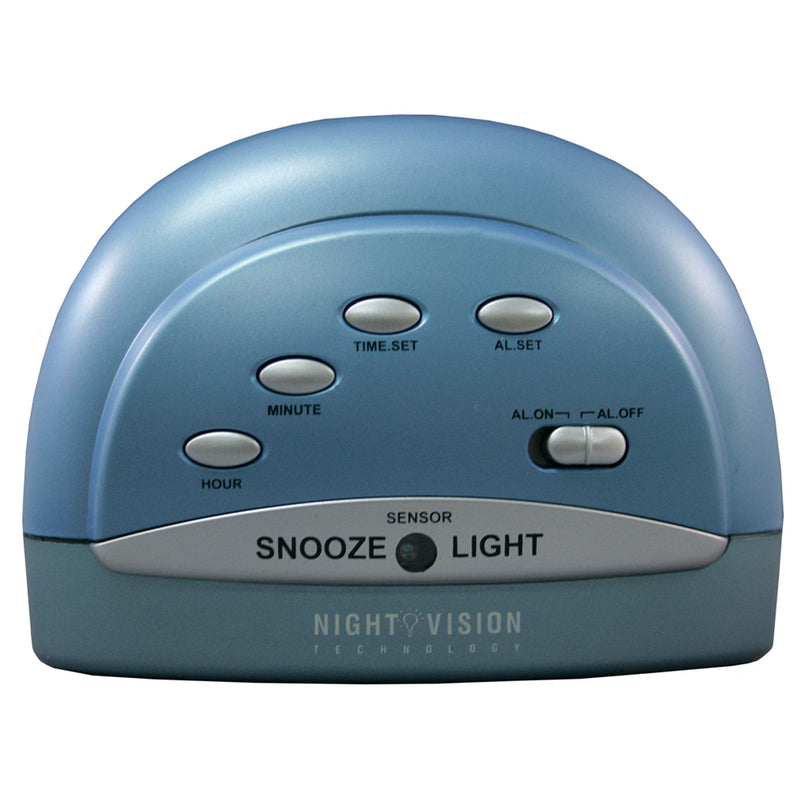 [Australia] - Equity by La Crosse 30330 Digital Alarm Clock with Night Vision Technology, Blue 