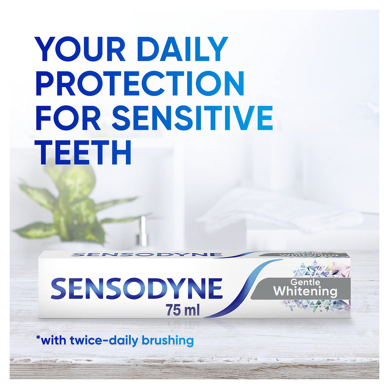 [Australia] - Sensodyne Daily Care Gentle Whitening Fluoride Toothpaste, 75ml (Pack of 1) Single 