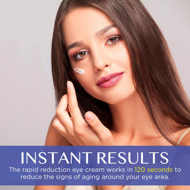 [Australia] - Anti-Aging Rapid Reduction Eye Cream - Under Eye Rapid Reduction Cream - Visibly Reduce Under-Eye Bags, Wrinkles, Dark Circles, Fine Lines (10 Milliliters) 