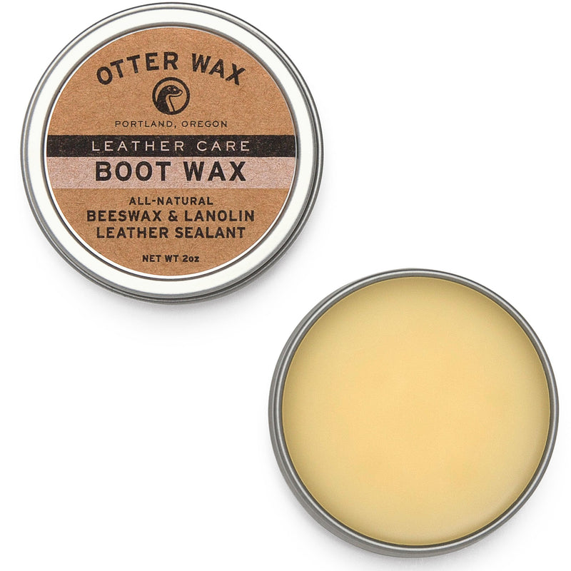[Australia] - Otter Wax Boot Wax | 2oz | All-Natural Leather Waterproofer | Made in USA 