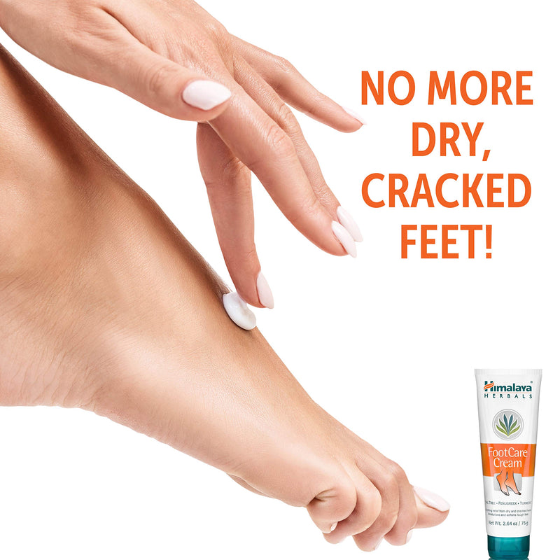 [Australia] - Himalaya FootCare Cream, Intense Moisturizing & Hydrating for Dry Feet and Cracked Heels, 2.64 oz 