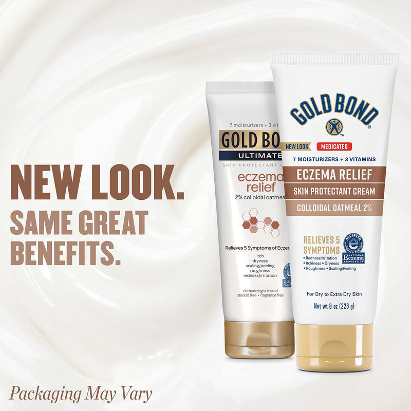 [Australia] - Gold Bond Ultimate Skin Protectant Cream for Eczema Relief, 2% Colloidal Oatmeal, 8 oz. 