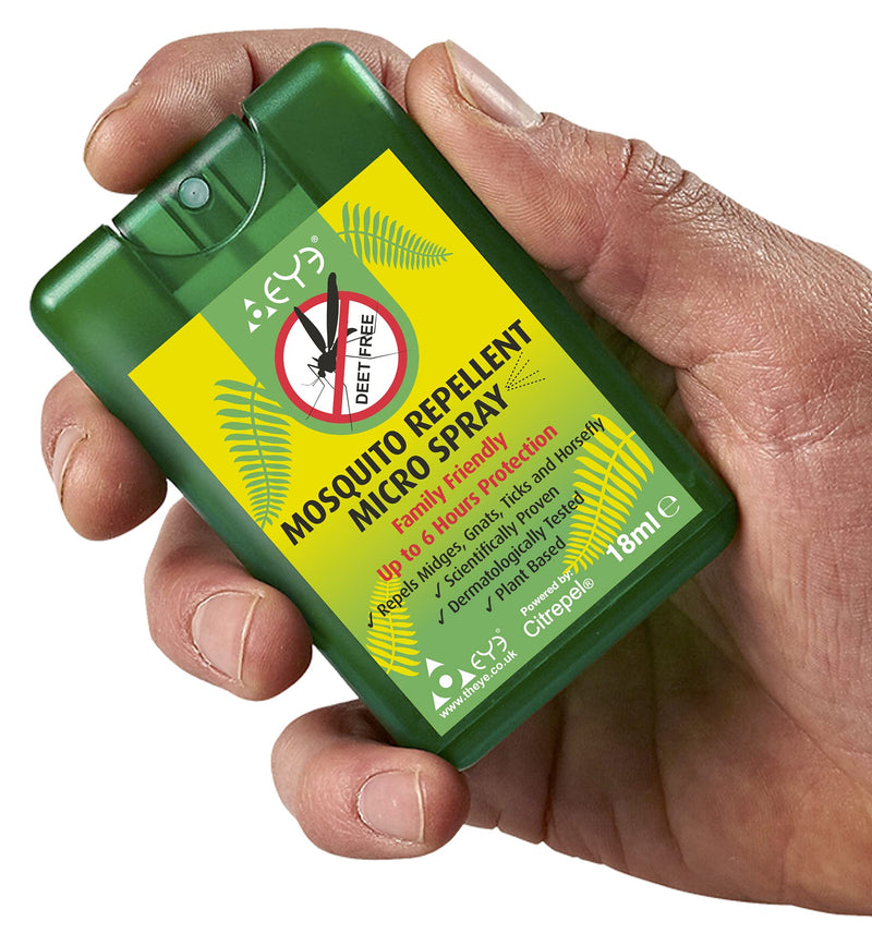[Australia] - THEYE Mosquito Repellent Lotion & Spray Pack, Natural DEET Free, Family Friendly Insect Repellent, Up to 8 Hr Protection Cream + Micro Spray 